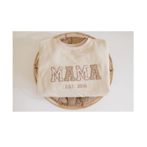 Title Applique Sweater