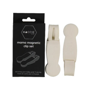 Mama Magnet Clip Set White